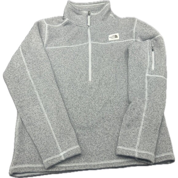 The North Face Other - Men’s The North Face GRAY 1/2 Half Zip Long Sleeve Pullover Size Medium